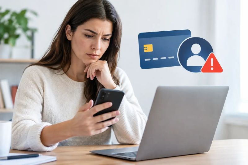 Comment signaler un compte inconnu au crédit